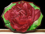 Red Peony 11 1/4x8 1/2 inches